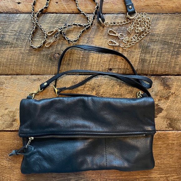 Jilly Handcrafted Leather Crossbody Purse - Picture 1 of 4